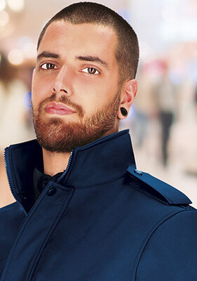 Hombrera rígida textil KUDOS Valento