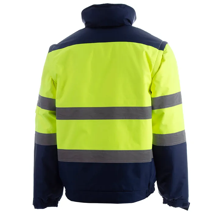 Cazadora tipo bomber alta visibilidad mangas desmontables JUNGLE HV Tomas Bodero - Imagen 4