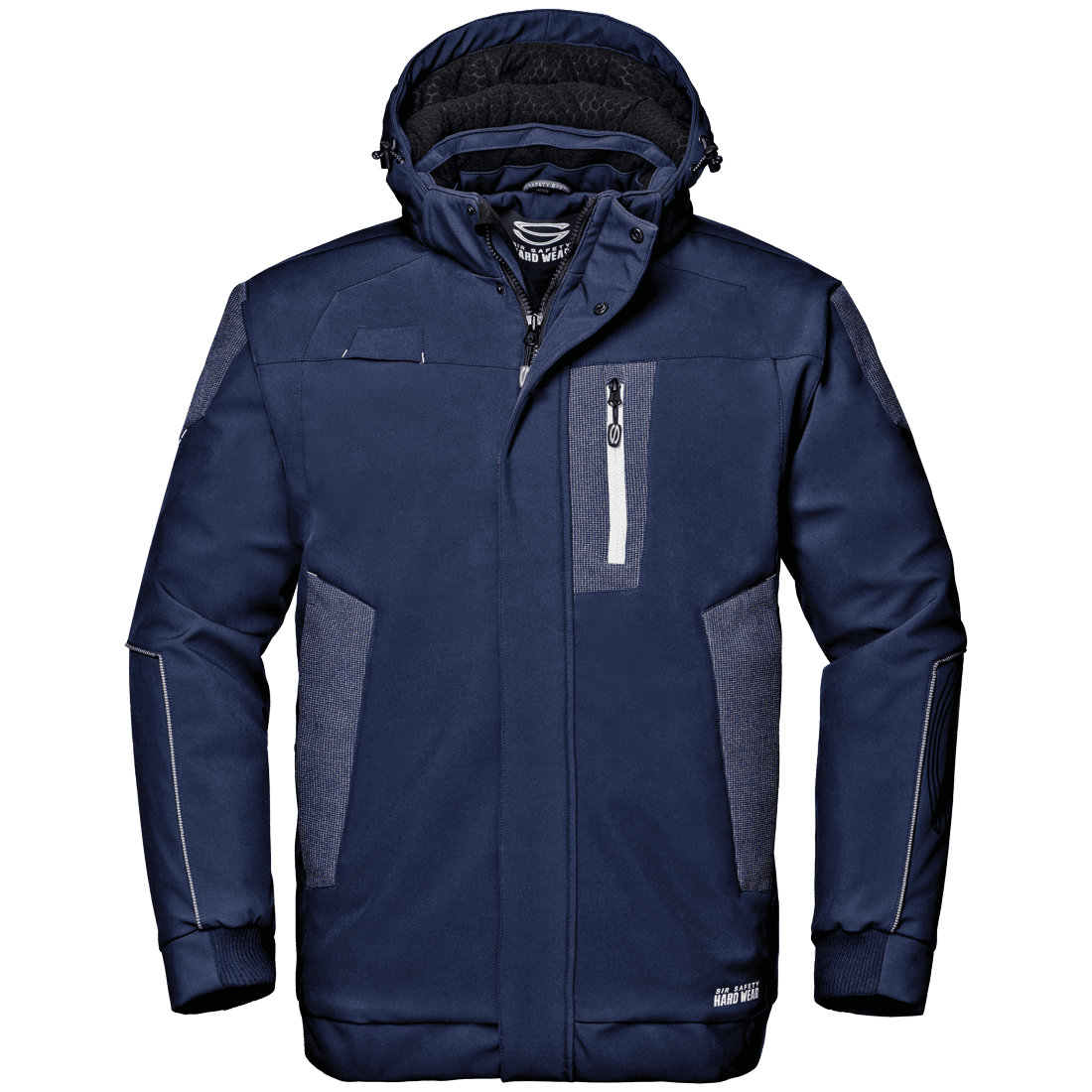 cazadora softshell elástica con capucha interior micropolar DOLPHIN MC2544 Sir safety - Imagen 2
