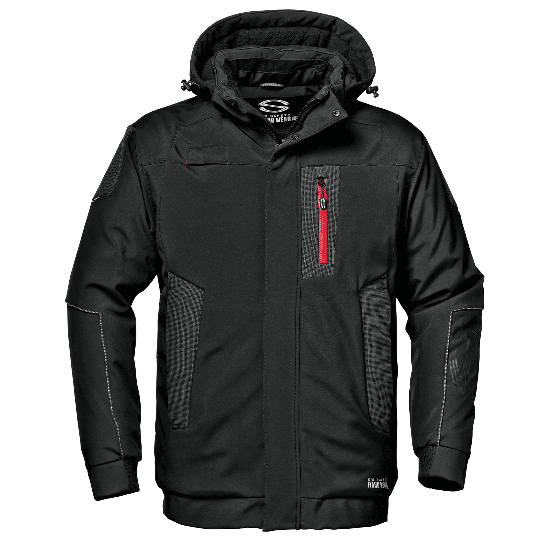 cazadora softshell elástica con capucha interior micropolar DOLPHIN MC2544 Sir safety