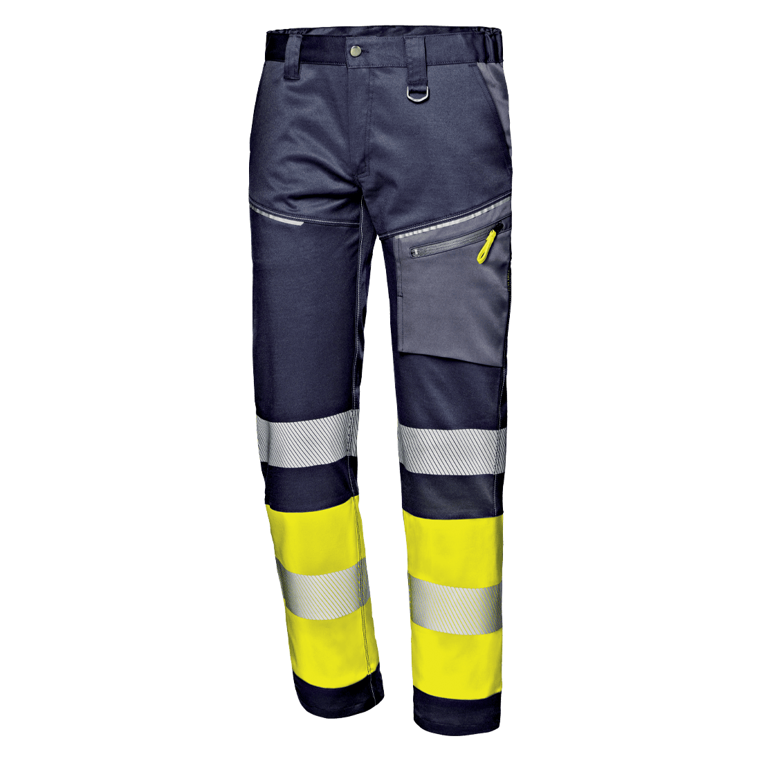 Pantalón contraste AV bandas segmentadas tejido Twill stretch CONTRAST MC2911 Sir safety - Imagen 2
