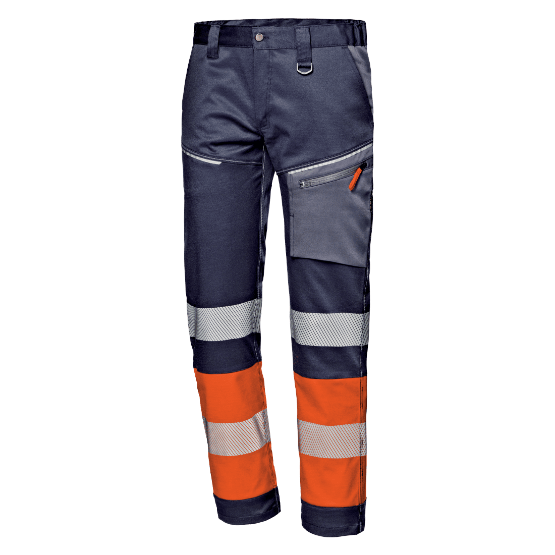 Pantalón contraste AV bandas segmentadas tejido Twill stretch CONTRAST MC2911 Sir safety - Imagen 3
