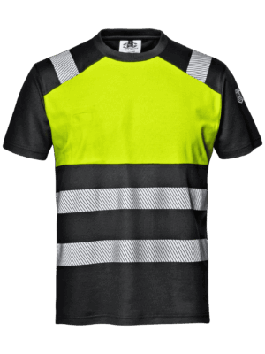 Camiseta AV bandas segmentadas tejido piquet mezcla algodรณn y poliรฉster CONTRAST MC2919 Sir safety