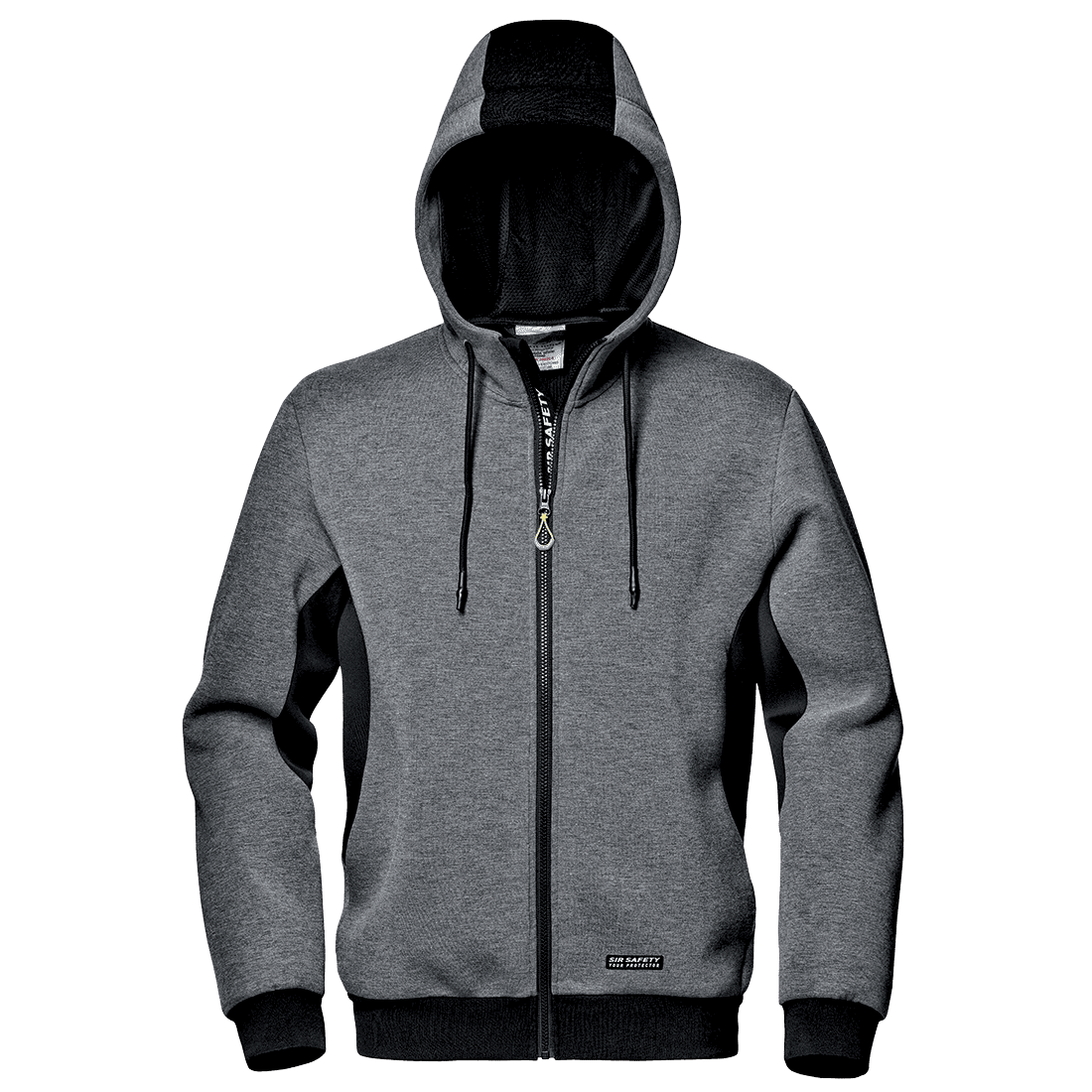 Sudadera elástica con cremallera capucha forrada SCUBA MC3142 Sir safety