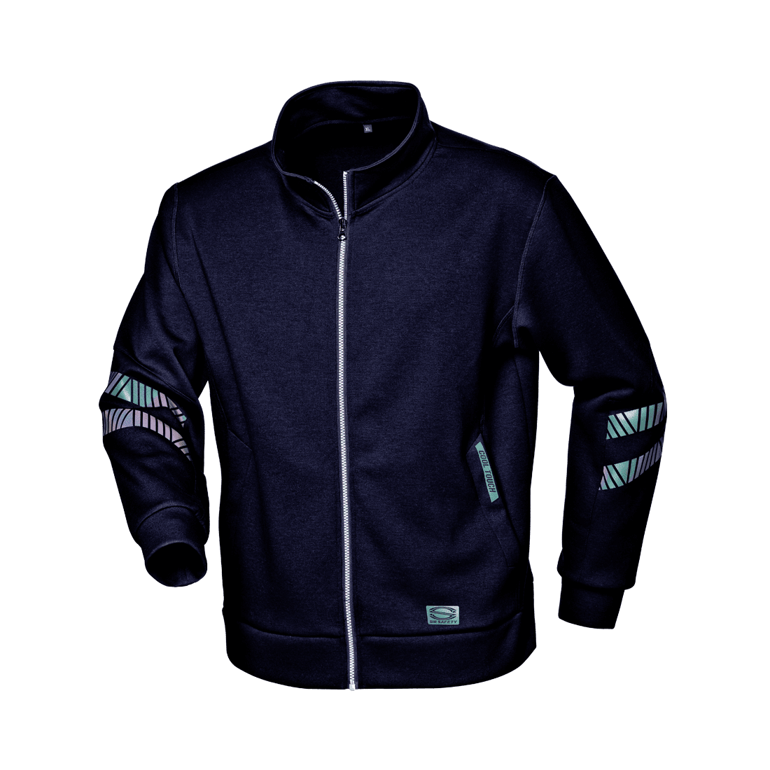 Sudadera elástica cremallera BADGER MC3155 Sir safety - Imagen 2