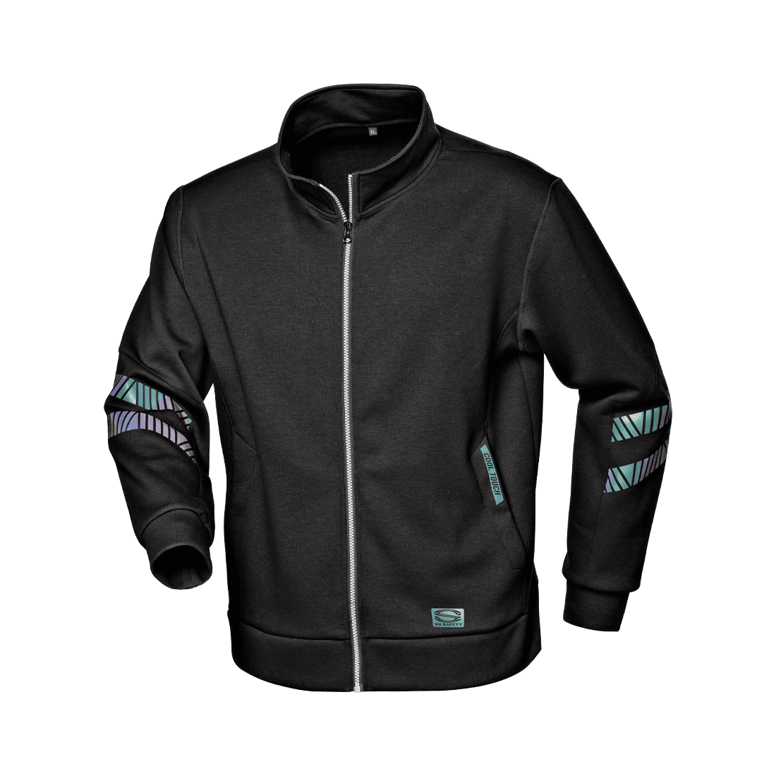 Sudadera elástica cremallera BADGER MC3155 Sir safety