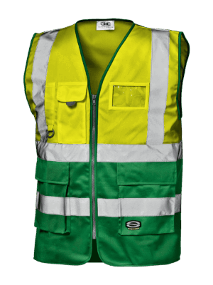 Chaleco AV combinado multibolsillos cremallera 100 % poliรฉster GRIFONE MC3513 Sir safety