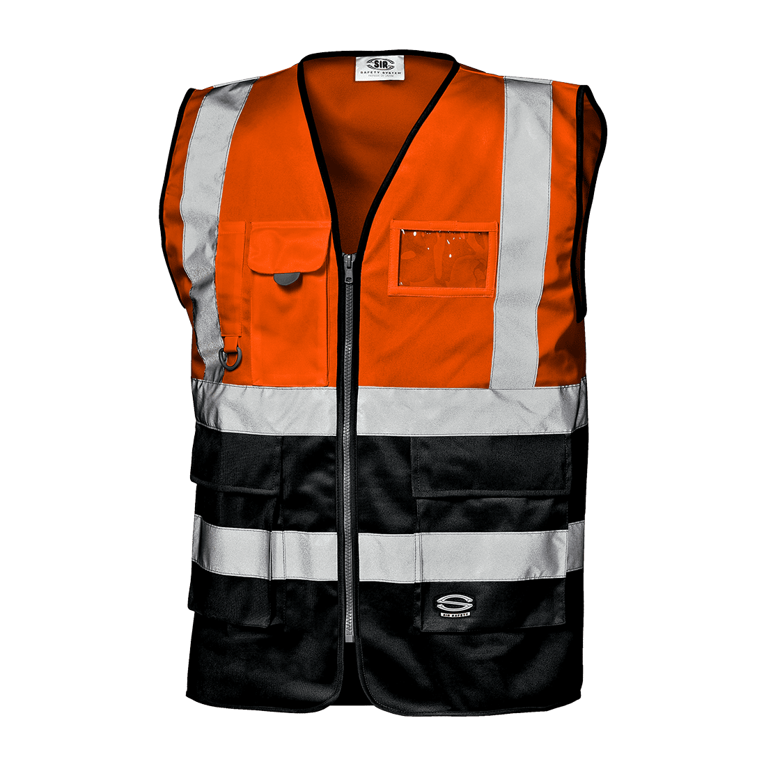Chaleco AV combinado multibolsillos cremallera 100 % poliéster GRIFONE MC3513 Sir safety - Imagen 5