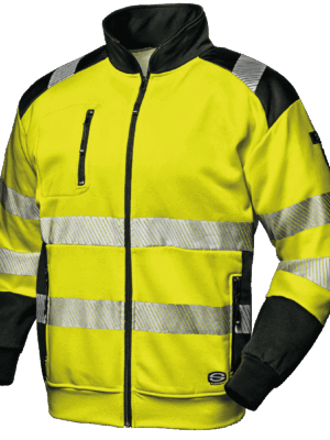 Sudadera AV bandas mezcla algodรณn y poliรฉster tejido afelpado 310 g/mยฒ FUNNY MC3912 Sir safety