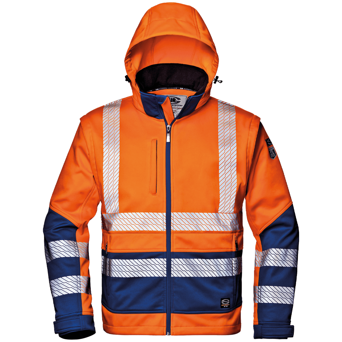 Cazadora tejido Softshell interior micropolar 100% poliéster STARMAX MC3914 Sir safety