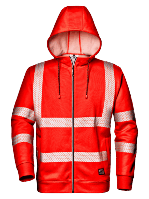 Sudadera capucha AV 65% poliรฉster 35% algodรณn 300 gr/mยฒ CIRCUS MC3916 Sir safety