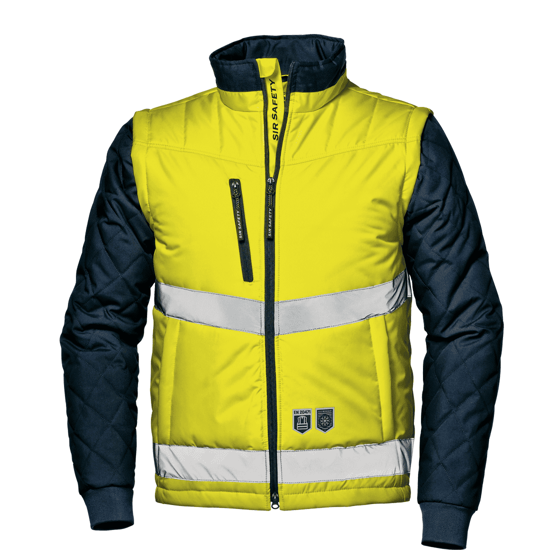 Chaqueta AV mangas desmontables acolchada tejido Oxford hidrófugo DRIVER MC4114 Sir safety