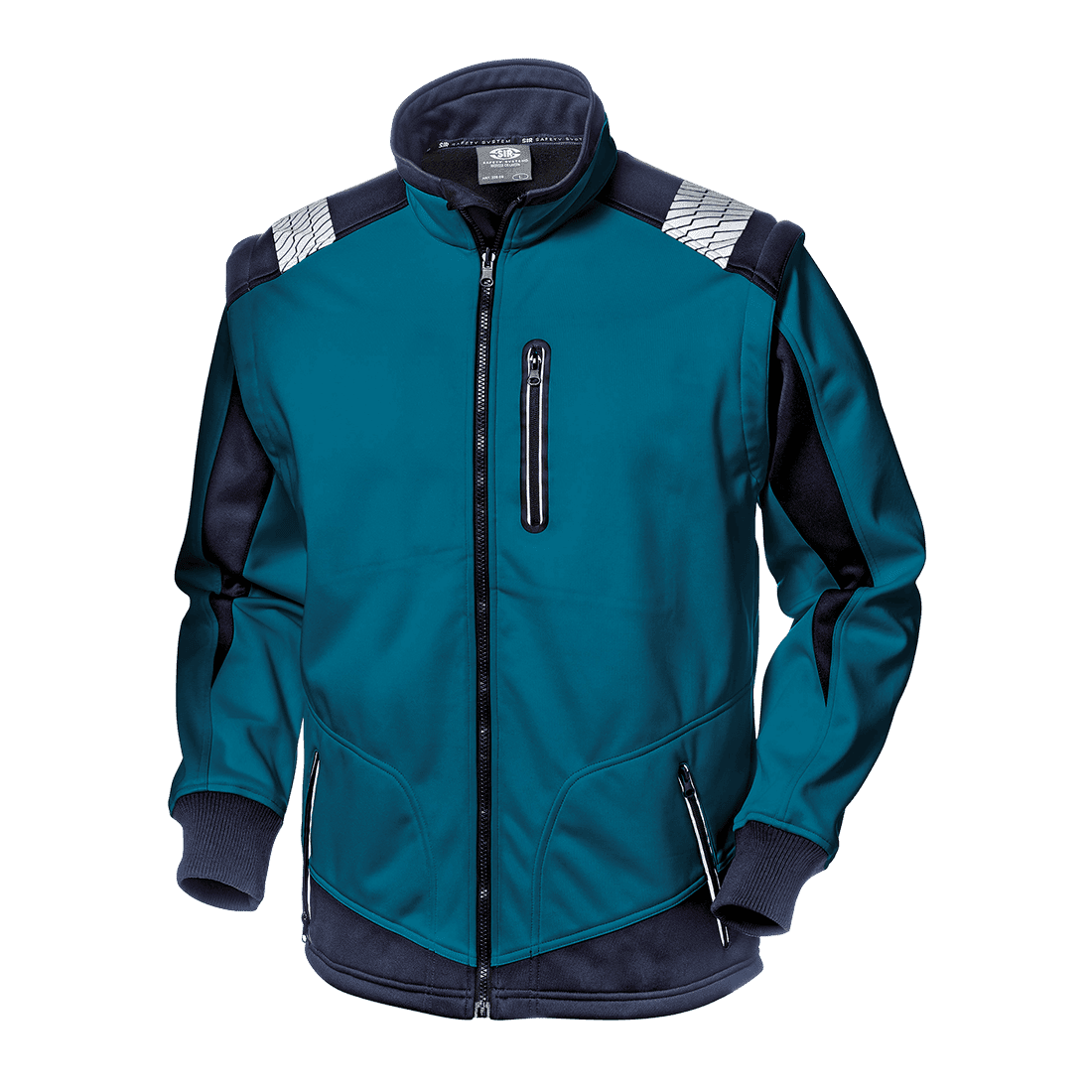 Cazadora Softshell transpirable interior polar mangas desmontables STARFLEX MC4214 Sir safety