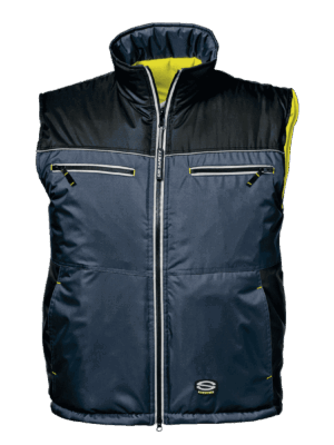 Chaleco reversible AV en tejido Pongee CAPRICORNO MC4413 Sir safety