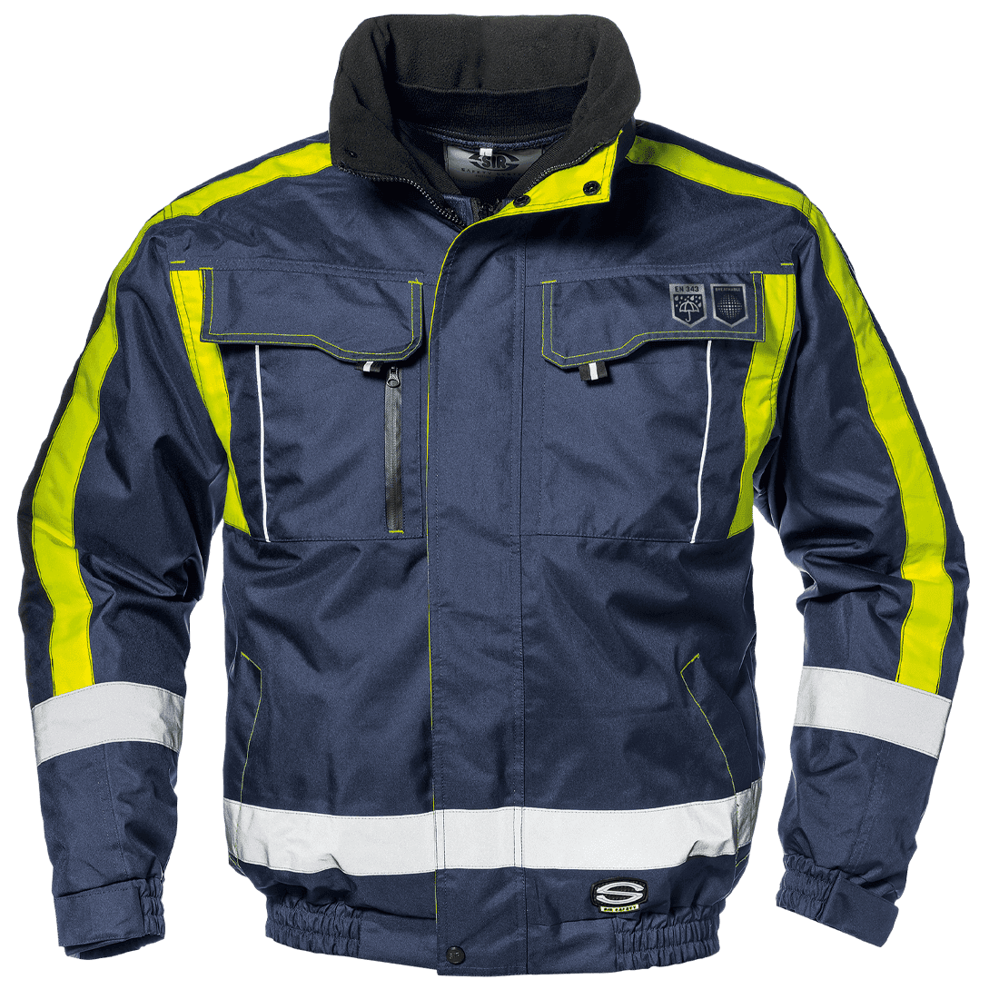 Cazadora 100 % poliéster capucha desmontable impermeable CONTENDER MC4724 Sir safety
