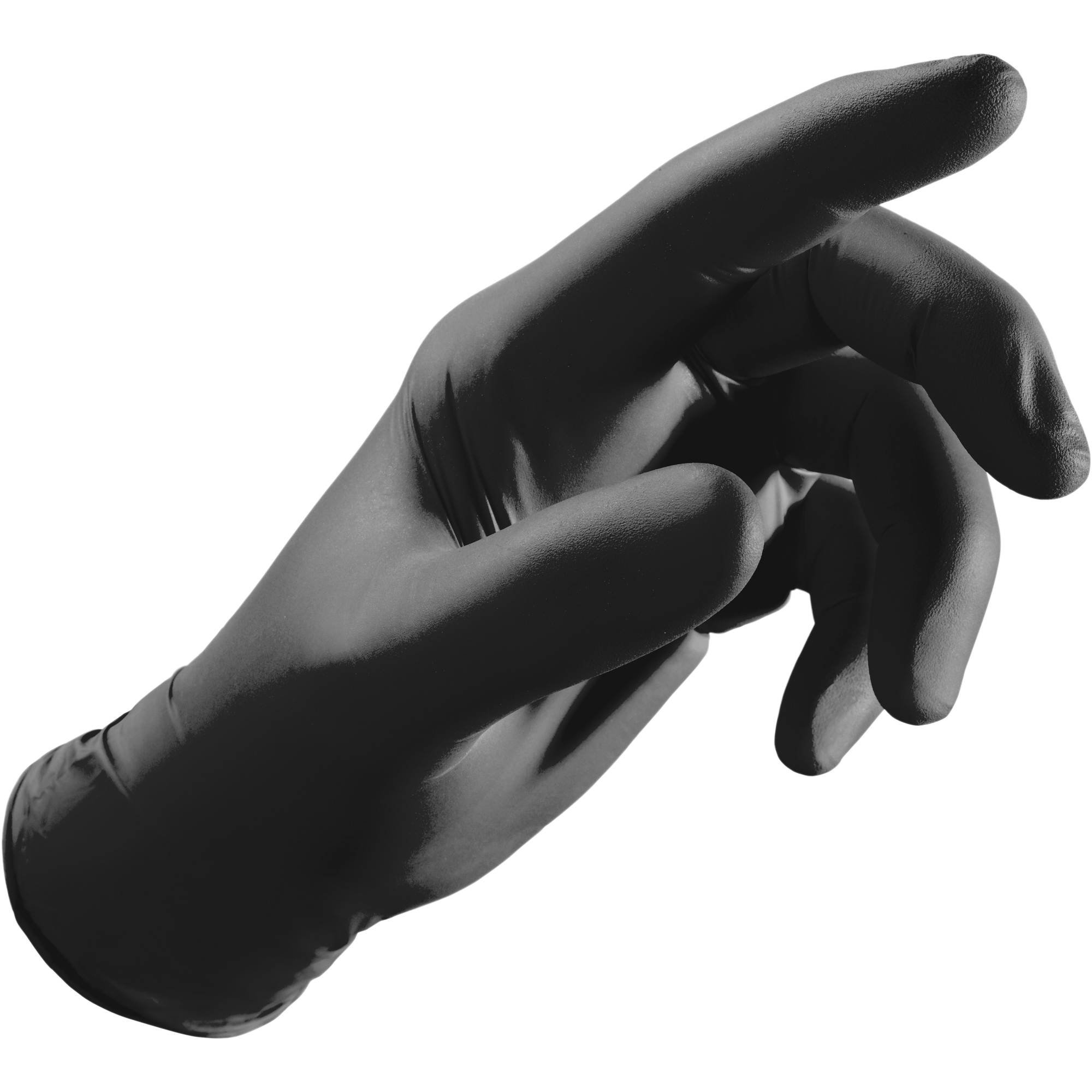 Guantes de nitrilo negro desechables sin polvo 100 uds N393057NE Marca