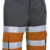 NARANJA FLUOR + GRIS CARBON