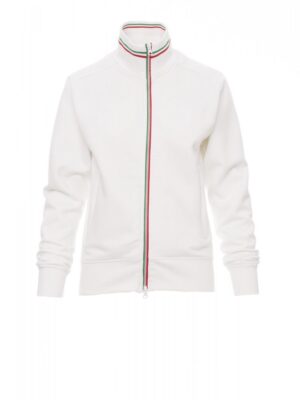 Sudadera con cremallera mujer 70% algodรณn Nazionale Payper