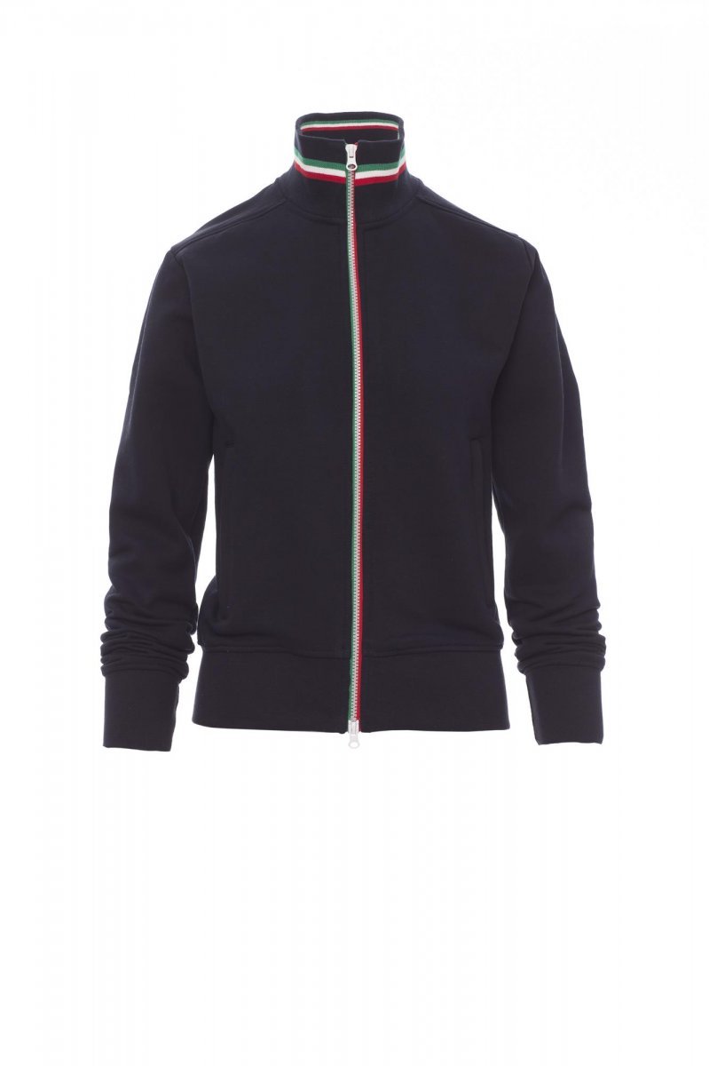 Sudadera con cremallera mujer 70% algodón Nazionale Payper - Imagen 9