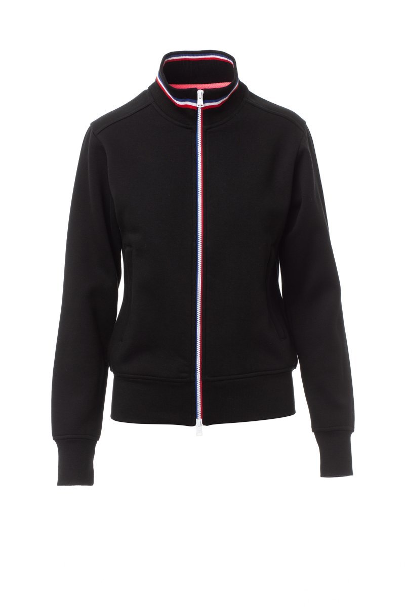 Sudadera con cremallera mujer 70% algodón Nazionale Payper - Imagen 7