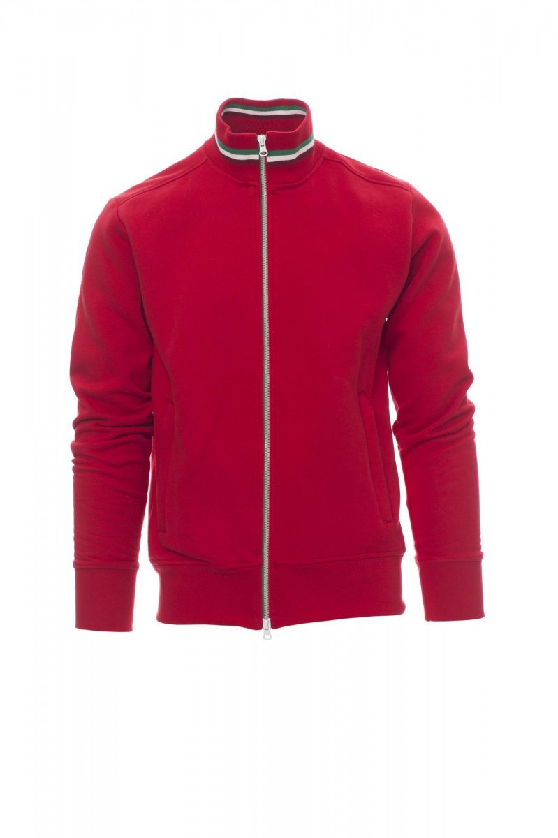 Sudadera con cremallera 70% algodón Nazionale Payper