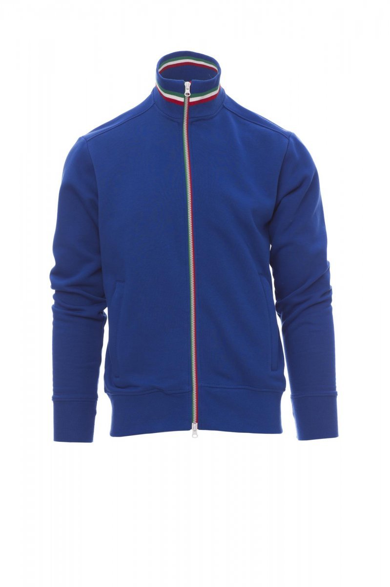 Sudadera con cremallera 70% algodón Nazionale Payper - Imagen 4