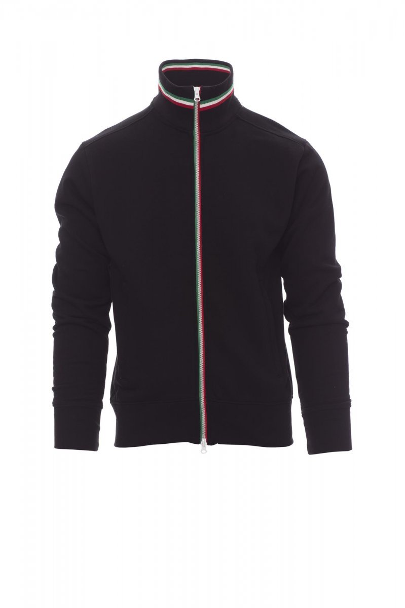 Sudadera con cremallera 70% algodón Nazionale Payper - Imagen 6