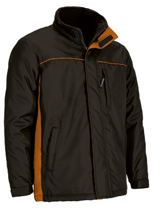 Parka impermeable acolchada bicolor con capucha desmontable Thunder Valento - Imagen 5
