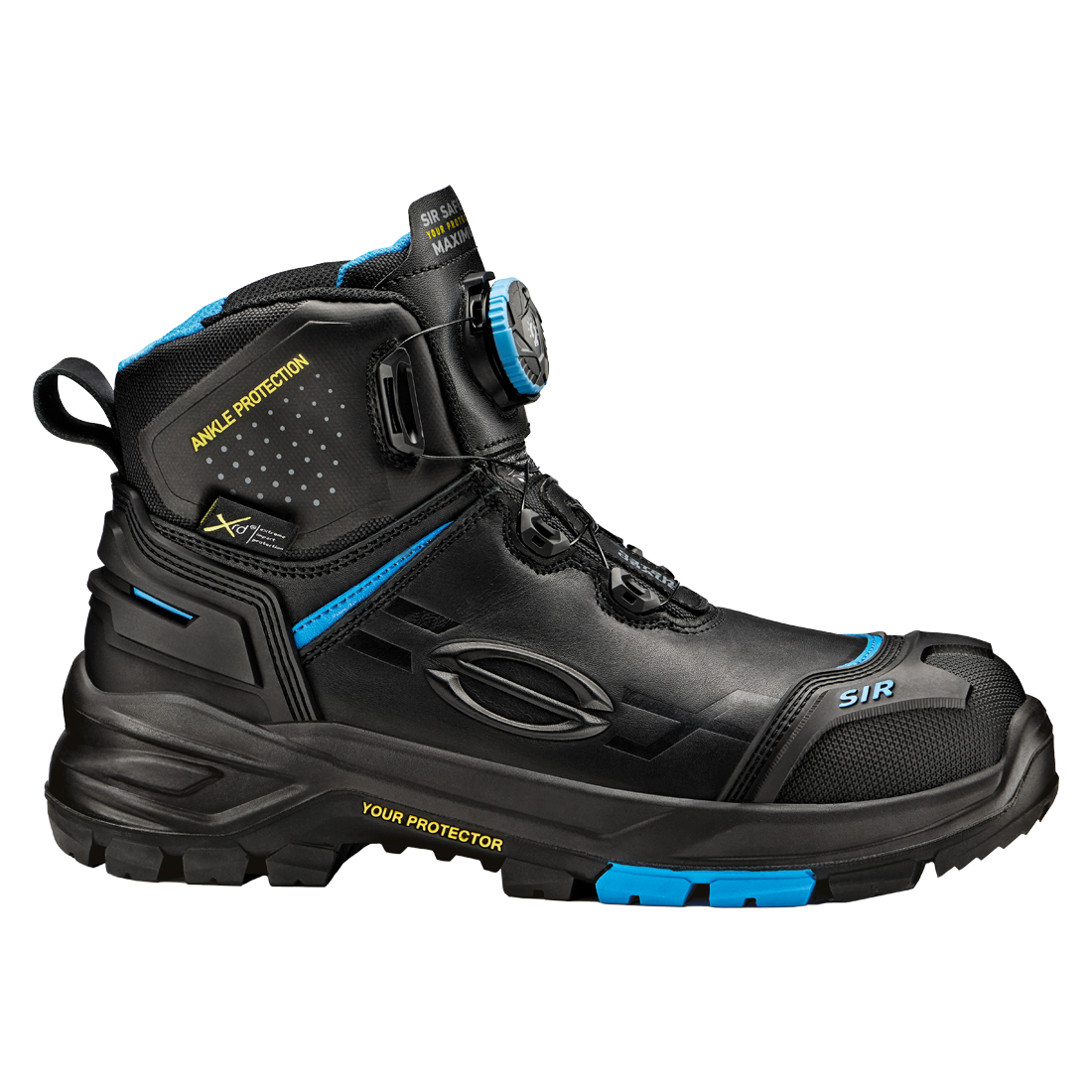 Bota de seguridad cierre boa NORDISK S7S AN CI HI HRO FO SC LG SR ESD Sir Safety