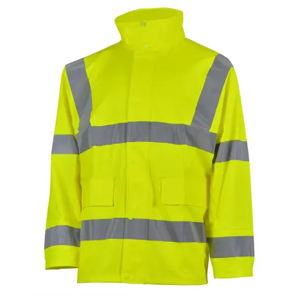 Chaqueta de lluvia alta visibilidad monocolor OCTOPUS JACKET HV Tomas bodero