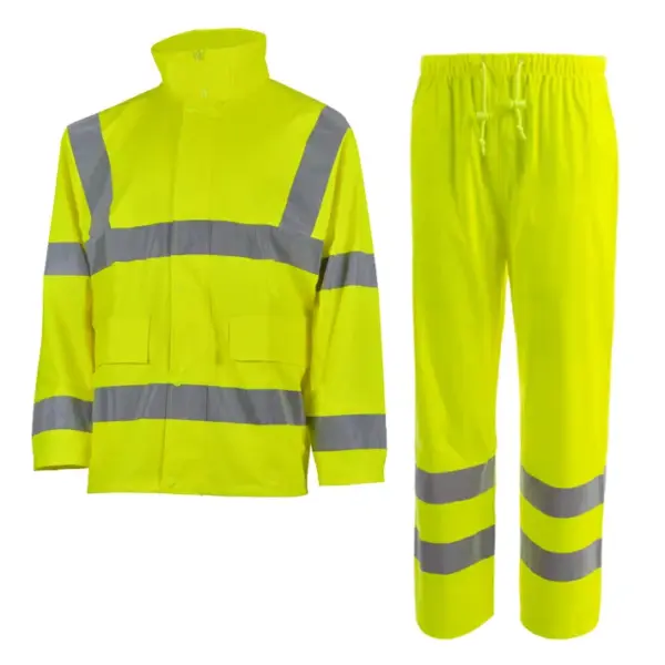 Traje de lluvia alta visibilidad monocolor OCTOPUS SET HV Tomas bodero