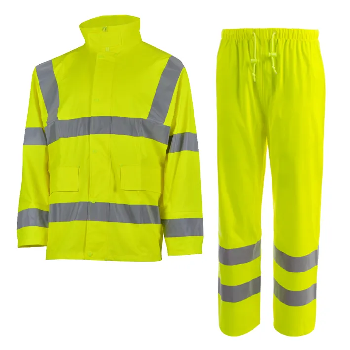 Traje de lluvia alta visibilidad monocolor OCTOPUS SET HV Tomas bodero