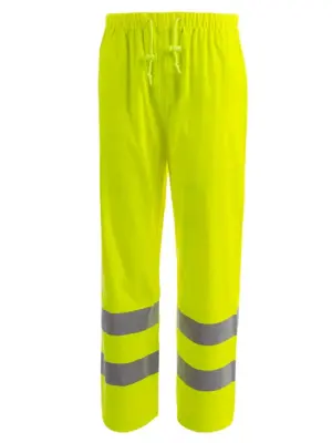 Pantalón de lluvia alta visibilidad monocolor OCTOPUS TROUSER HV Tomas Bodero