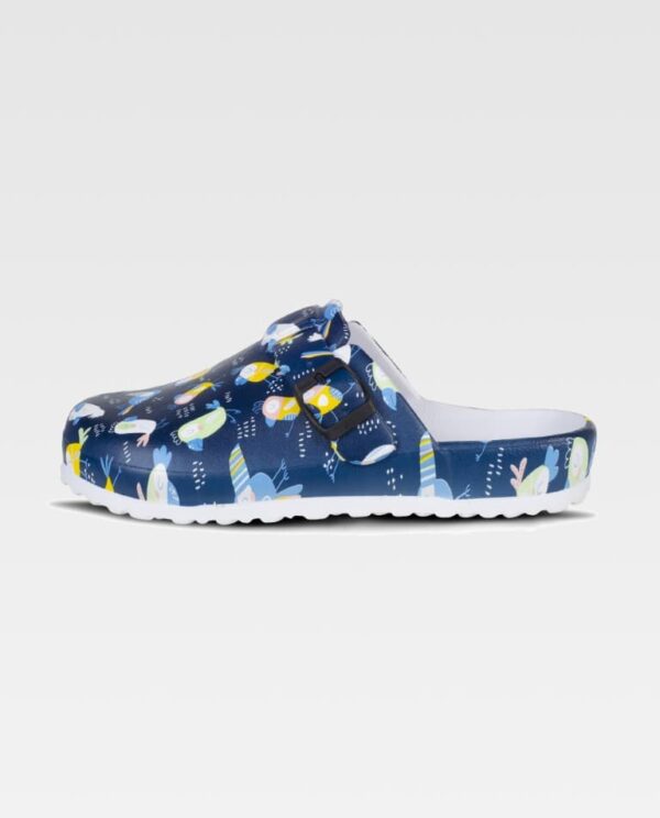 Zueco EVA hebilla decorativa estampado tucán p2013 Workteam