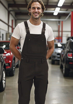 Peto multibolsillos de pantalón y tirantes CARGO Valento