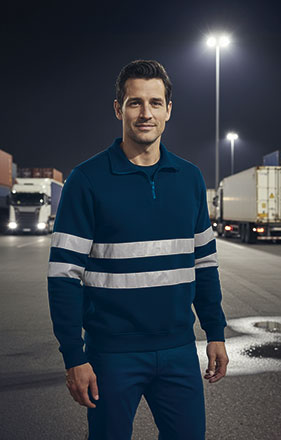 SUDADERA VISIBILIDAD REALZADA RICHMOND VALENTO