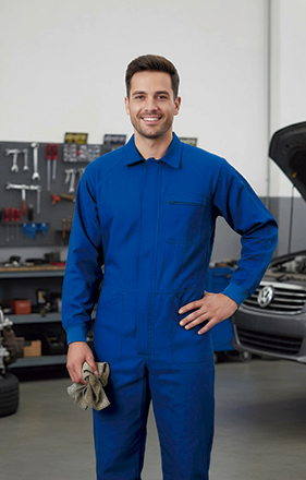 Buzo de trabajo multibolsillos 100% algodón ROPPER Valento