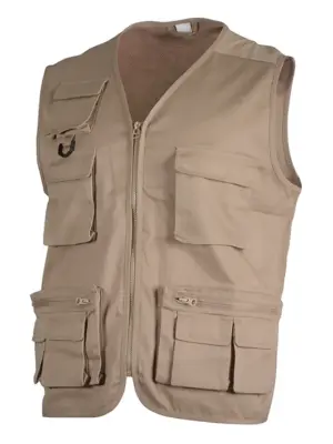 Chaleco básico multibolsillos RULER TOMAS Bodero