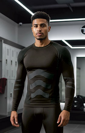 Camiseta térmica elástica SIDEROS Valento