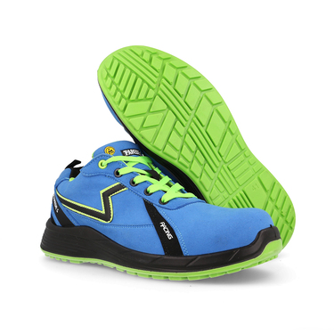Zapato de seguridad ALONSO S3 HI CI ESD SRC SP5200 AZ-VE PAREDES