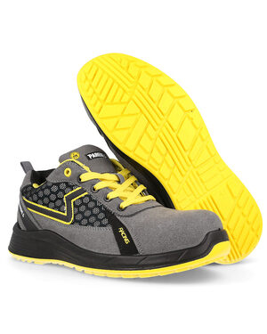 Zapato de seguridad ALONSO PLUS S1P CI ESD SRC SP5203 GR-AM PAREDES