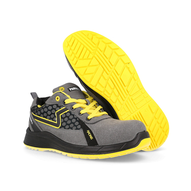Zapato de seguridad ALONSO PLUS S1P CI ESD SRC SP5203 GR-AM PAREDES
