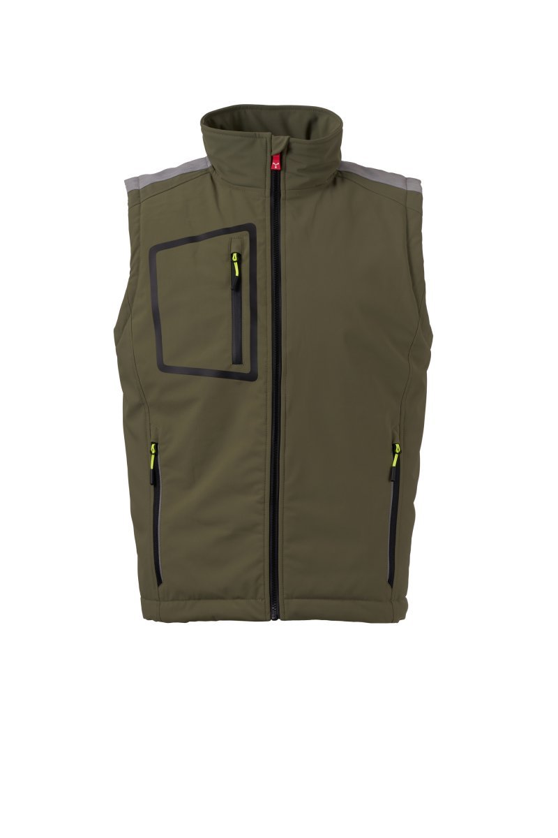 Chaleco softshell 3 capas acolchado medio STREAM VEST LITE PAD - Imagen 10
