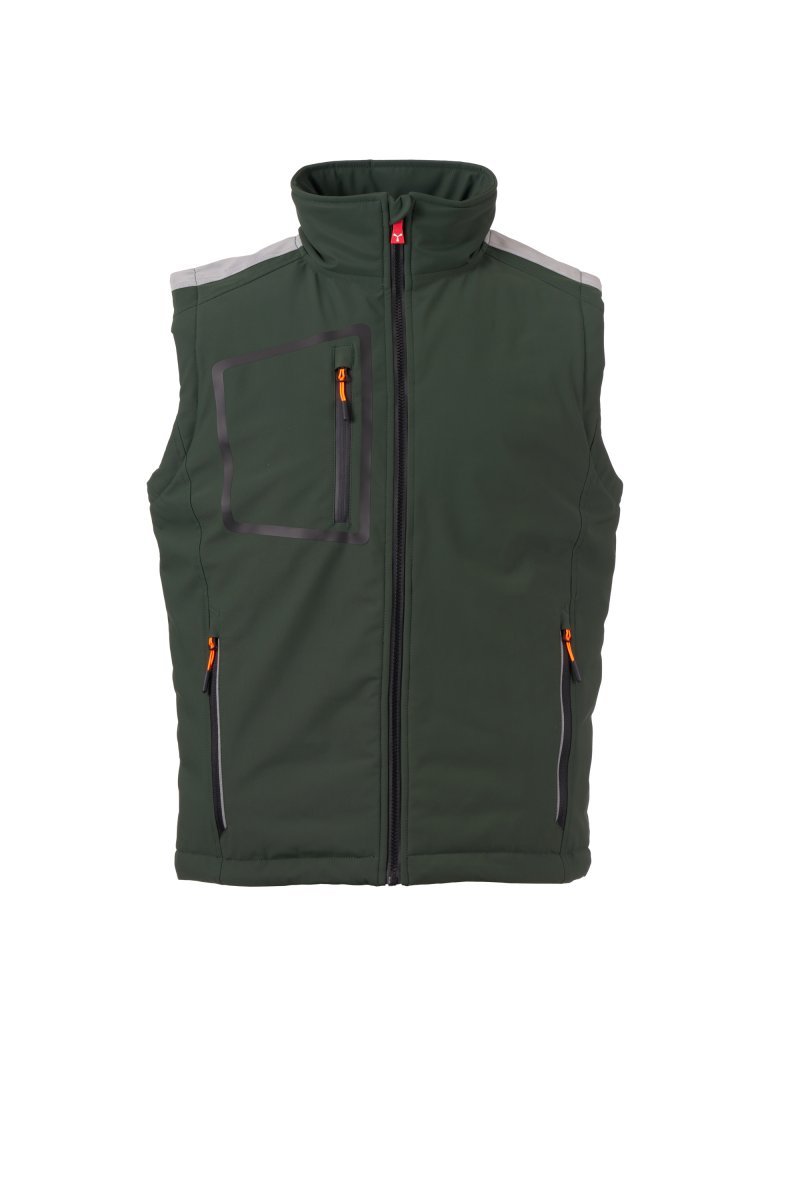 Chaleco softshell 3 capas acolchado medio STREAM VEST LITE PAD - Imagen 4