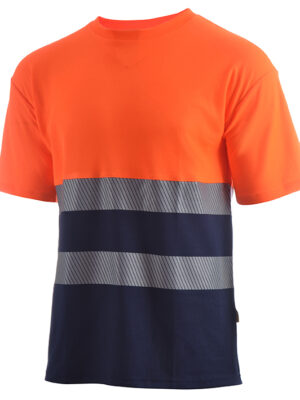 Camiseta manga corta A.V. combinada con manga segmentada SUGAR Tomás Bodero