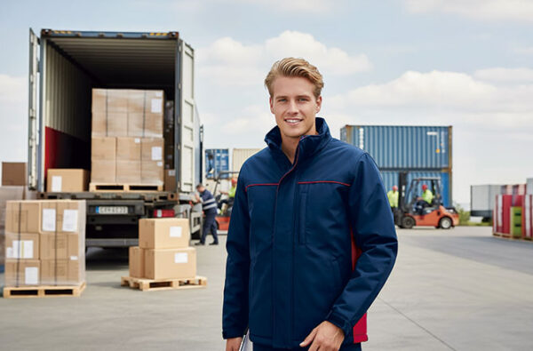 Parka impermeable acolchada bicolor con capucha desmontable THUNDER Valento