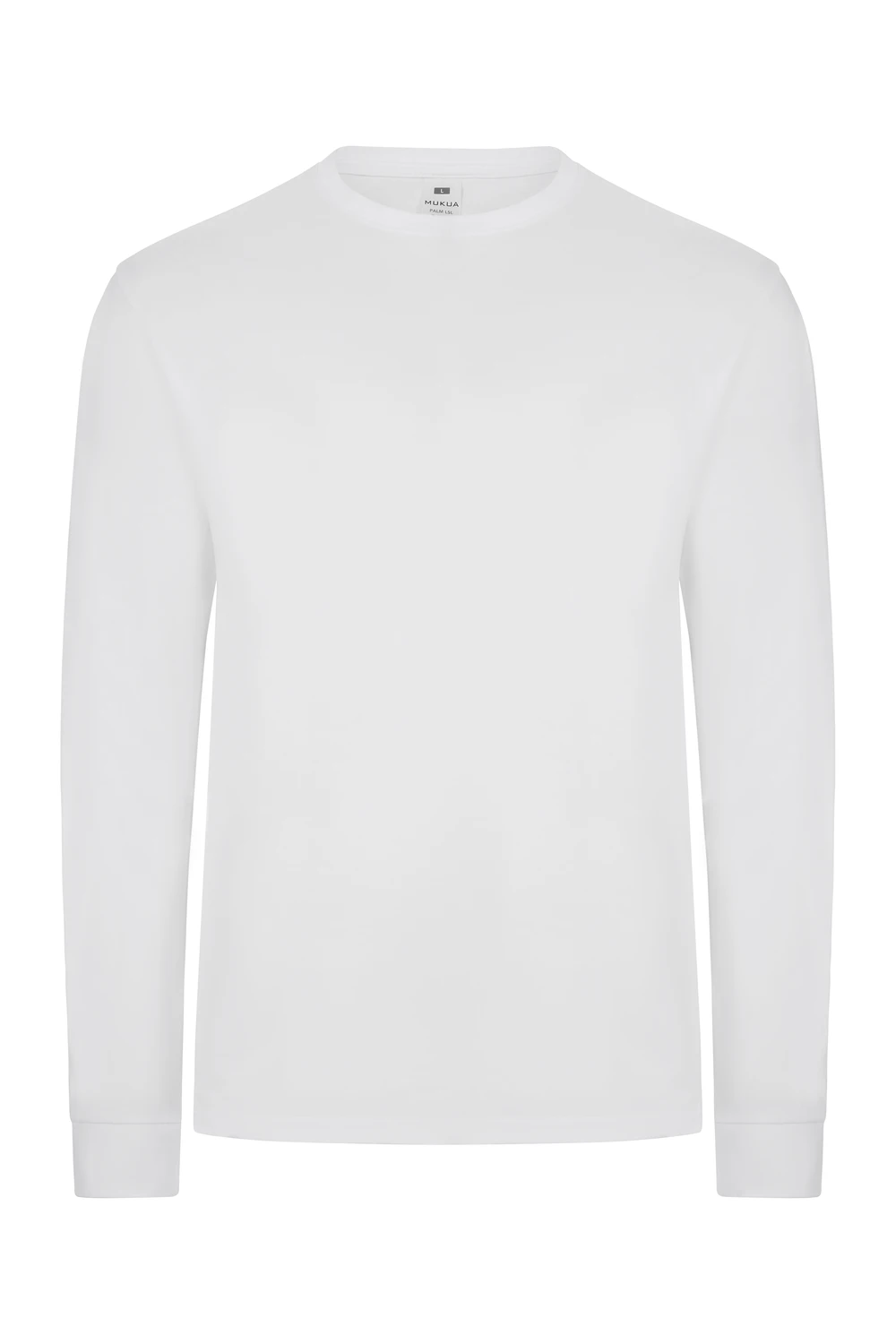 Camiseta manga larga blanca PALM LSL TL190UW Mukua