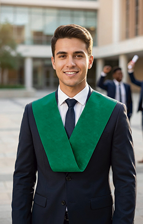 Banda de graduación UNIVERSITY Valento