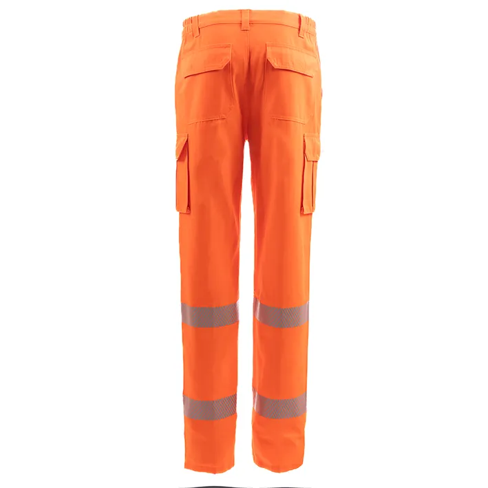 Pantalón algodón con bandas segmentada alta visibilidad WIRE HV Tomas Bodero - Imagen 2