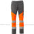 NARANJA FLUOR + GRIS HUMO